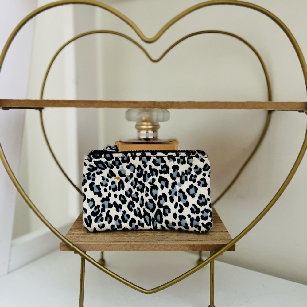 Brandy Melville Leopard Print Coin Purse